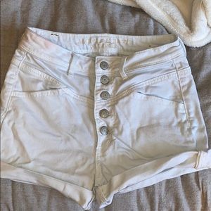 AE white shorts